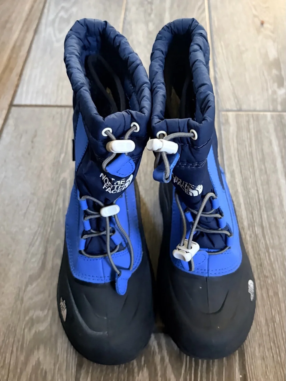 The North Face Kids' Navy and Royal Blue Snow Boots